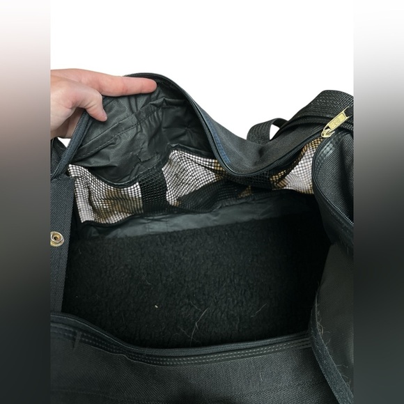 American tourister black soft case pet carrier travel bag - Picture 5 of 5